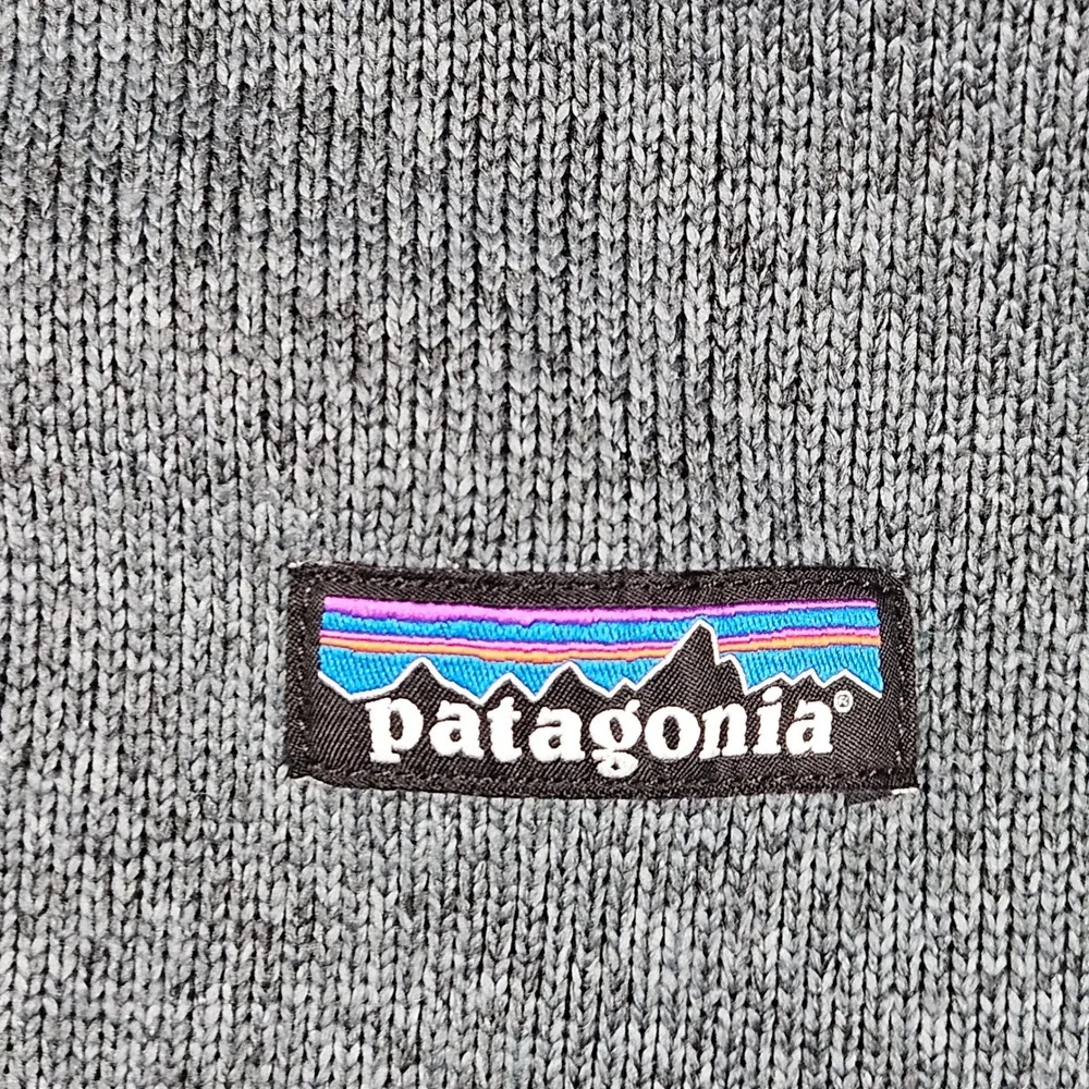 Patagonia Better Sweater Mens XL Blue/Gray 1/4 Zip Fleece Outdoor Hiking Travel